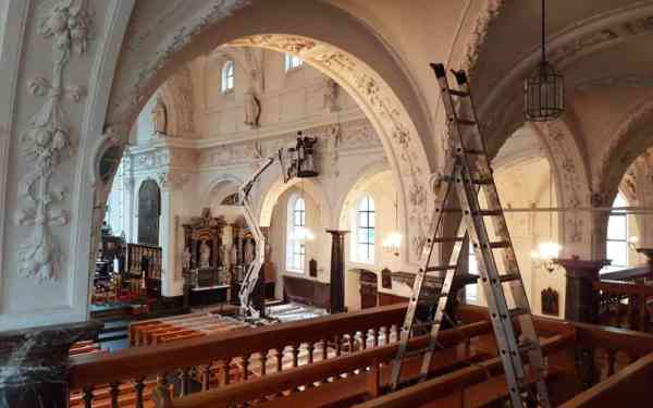 Stuckatura antonini pfarrkirche peter und paul stans nw 05