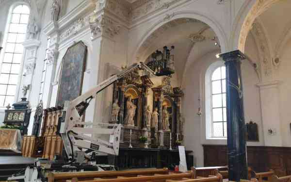 Stuckatura antonini pfarrkirche peter und paul stans 15
